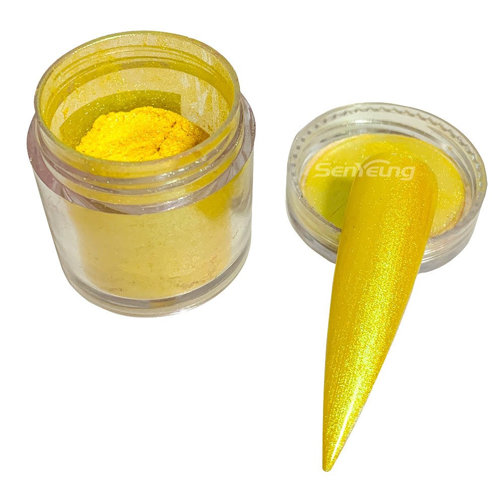 Intense Pigmentation Easy to Blend Premium Mica Pigment Powder for Nail Polish