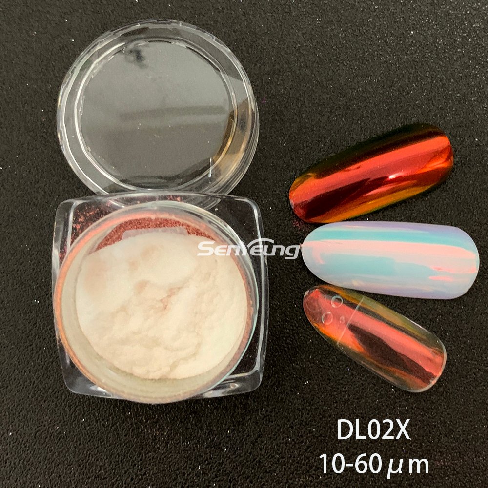 Super Aurora Chrome Effect Powder Pearl Chrome Nail Powder for Nails Polish Resin - Image 3