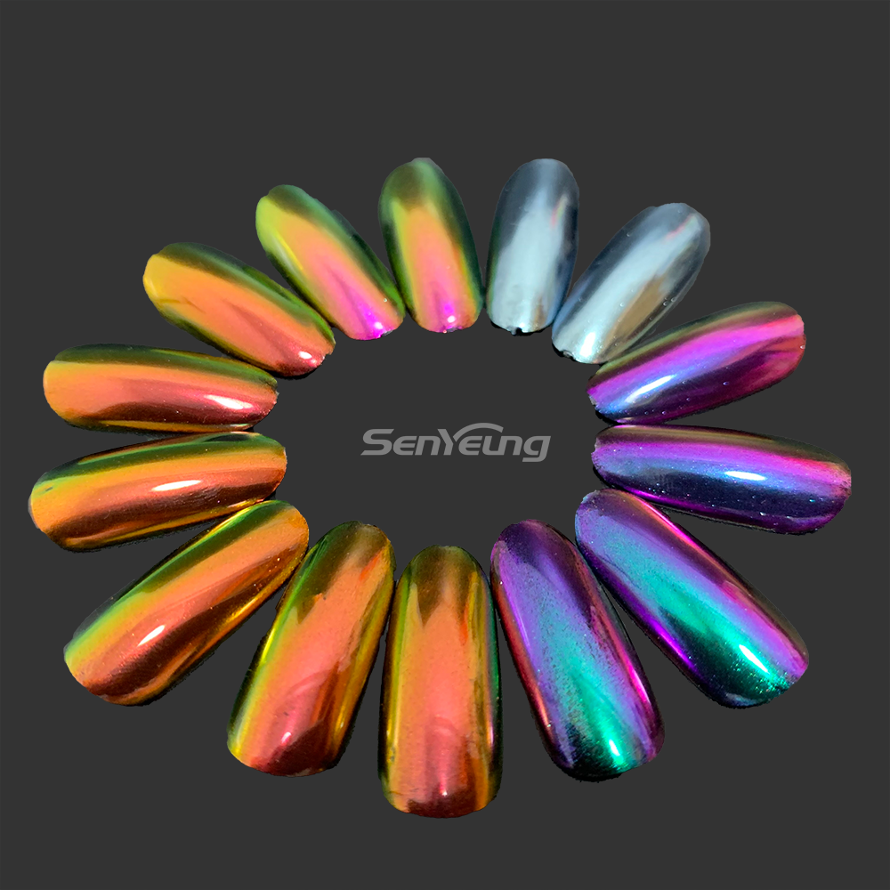 Low MOQ Colorshift Pigment Eyeshadow Chameleon Powder for Cosmsetics - Image 4