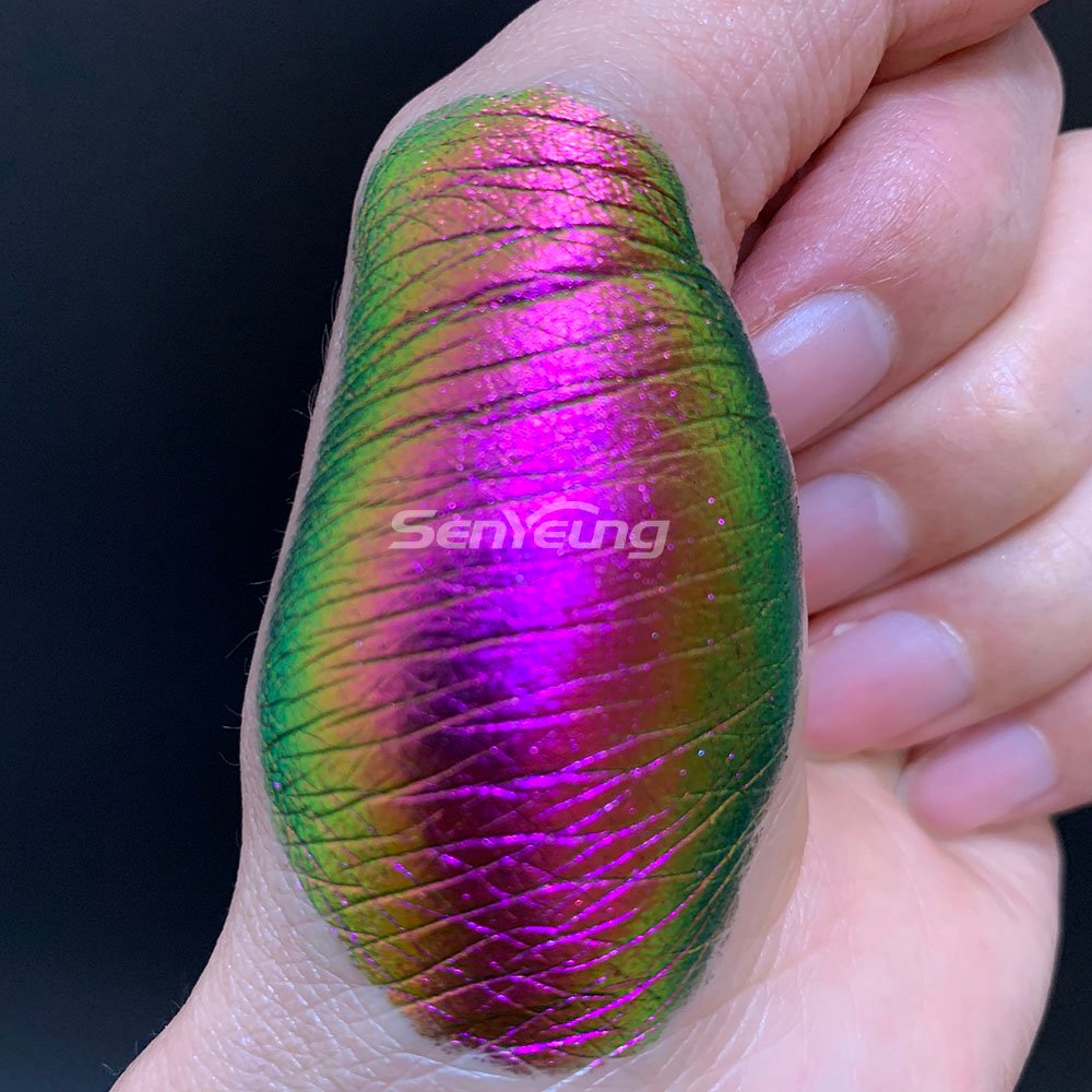 Low MOQ Colorshift Pigment Eyeshadow Chameleon Powder for Cosmsetics - Image 7
