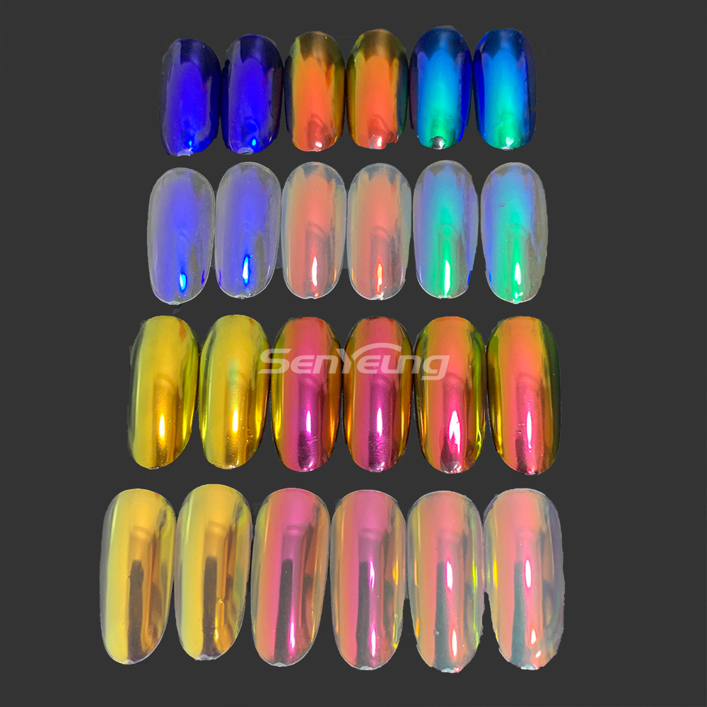 Intense Color Shifting Aurora Pigment Powder Hypershift Magical Loose Pigment for Eyes