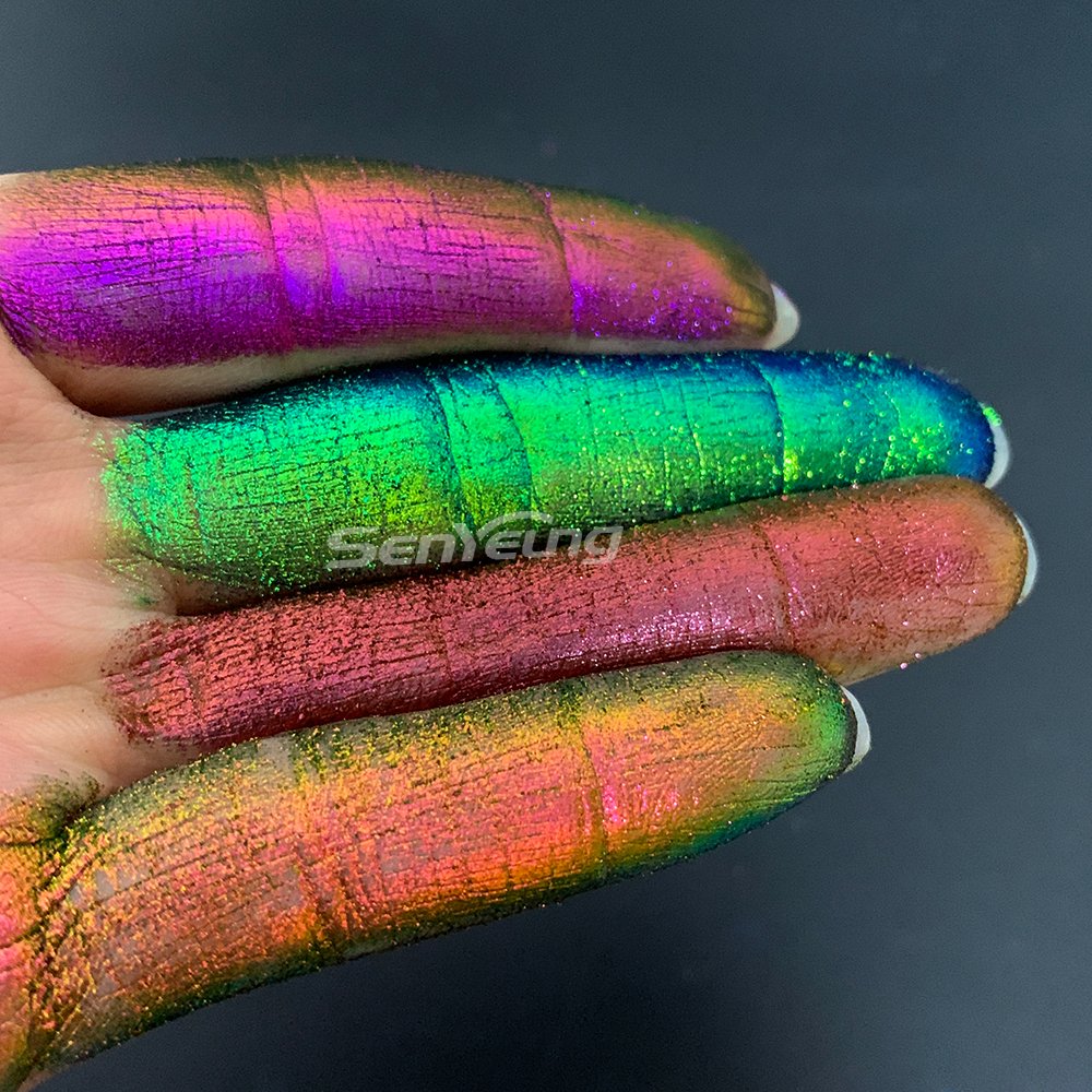 Low MOQ Colorshift Pigment Eyeshadow Chameleon Powder for Cosmsetics