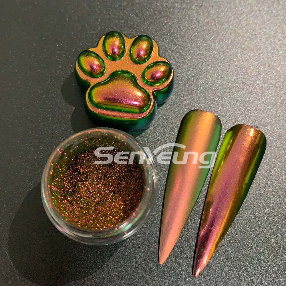 Wholesale Color Changing Pigment Mica Chameleon Pigment Powder for Painting Resin