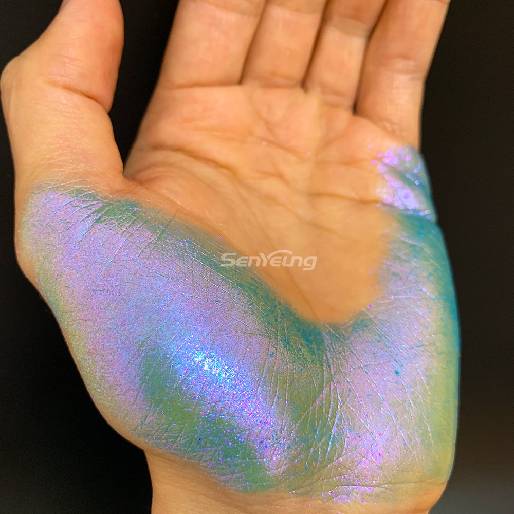 Hyper Shift Loose Glitter Pigment Colorful Candy Multi Chrome Eye Shadow Pigments Powder for Watercolors
