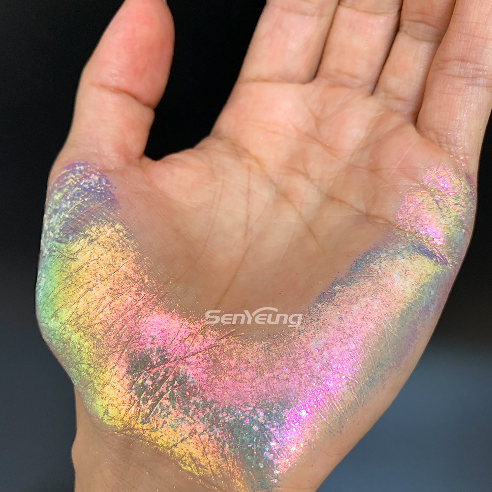 Cosmetic Grade Pigment Resin Pigment Chameleon Duochrome Effect Color Shifting Powder for Slime