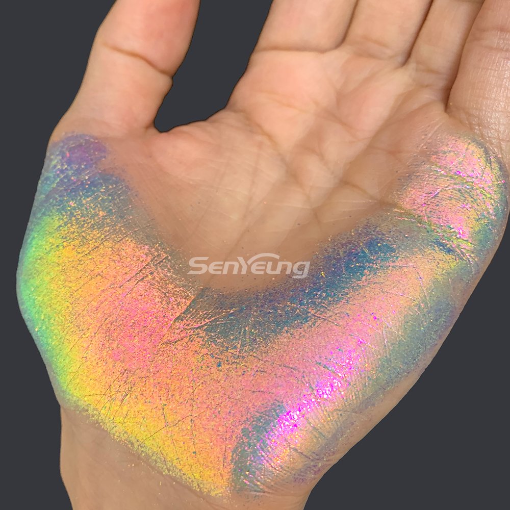 Cosmetic Grade Colorful Candy Aurora Pigment Super rainbow Chameleon Loose Powder for Makeup - Image 7