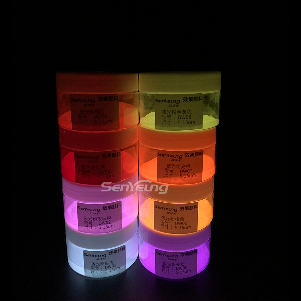Red Glow Pigment Powder Phosphorescent Pigment Luminous Pigment Powder for Resin - Image 5