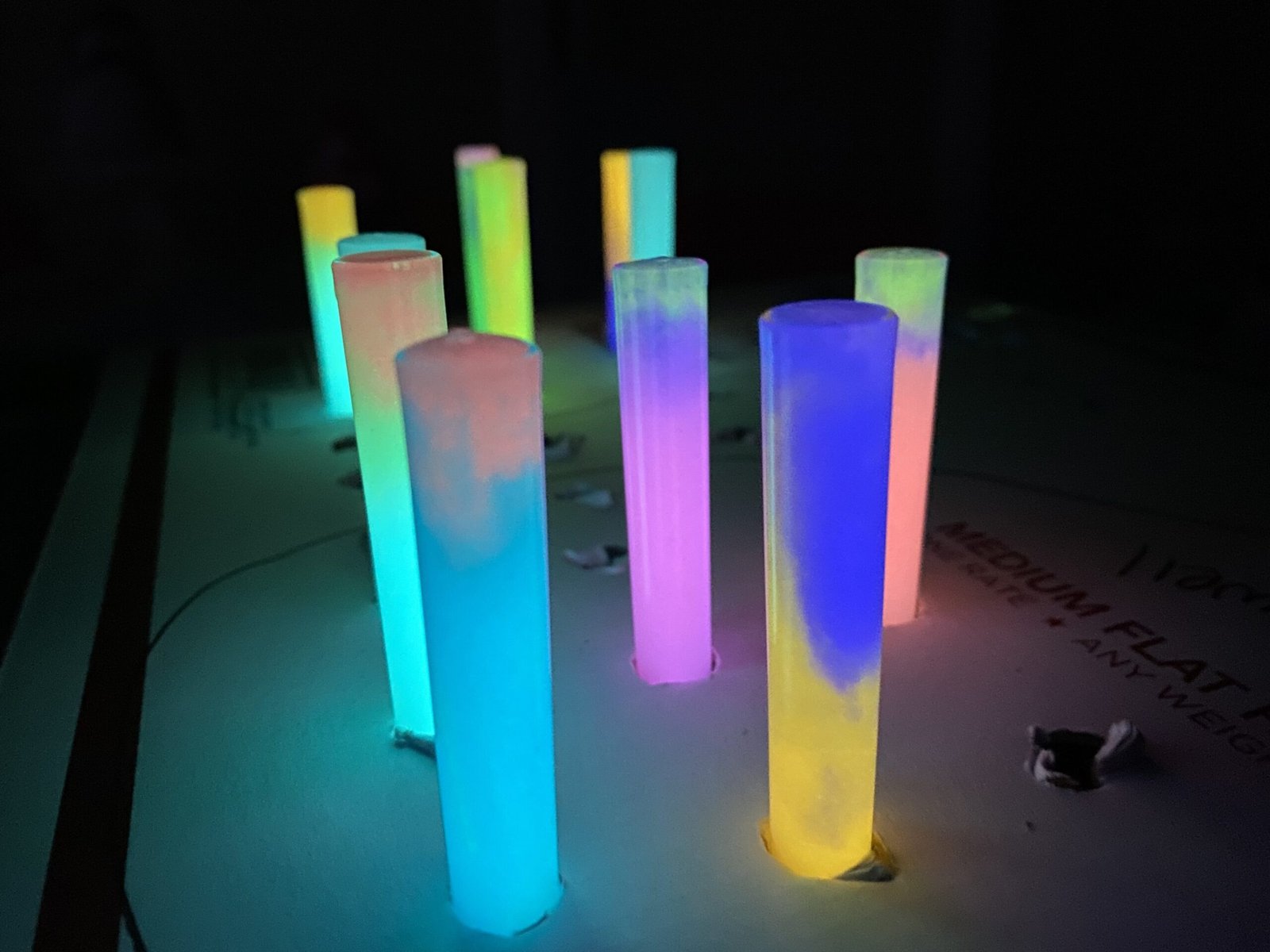 Glow in the Dark Powder for Paint Luminous Glow Powder Phosphorescent Powder for Nails - Image 6