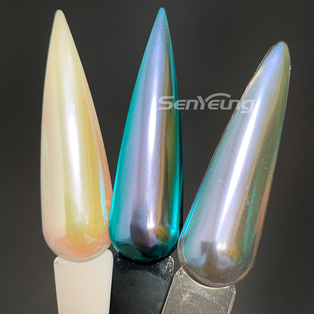 Intense Color Shifting Aurora Pigment Powder Hypershift Magical Loose Pigment for Eyes - Image 6